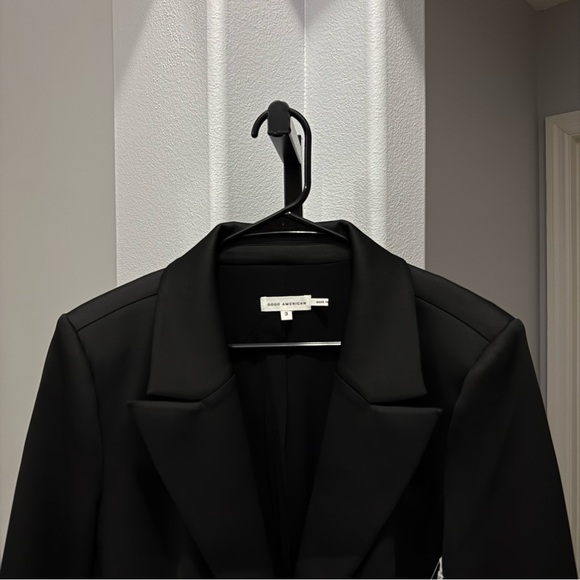 New Good American Scuba Blazer Black Size Large 3 NWT Stitch Fix No flaws - Picture 3 of 12